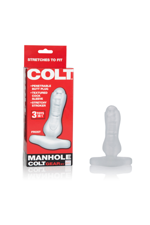 Анальная пробка COLT Manhole белая (SE6888-05)