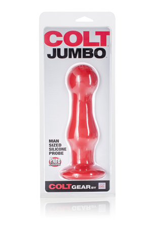 Анальная пробка COLT Jumbo Probe красная (SE6872-55)