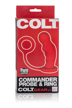 Анальная пробка COLT Commander Probe & Ring с эрек (SE6865-20)