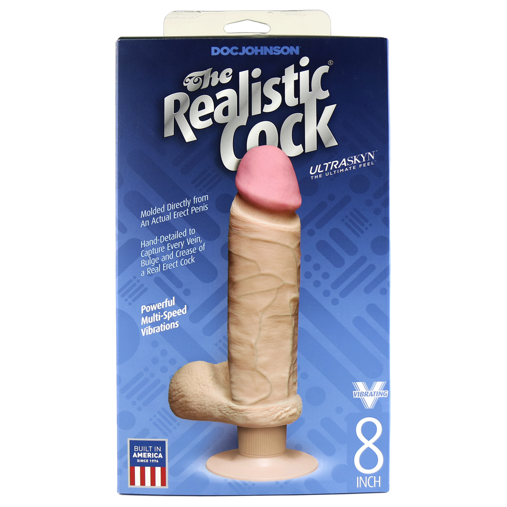 Вибратор The Realistic® Cock Vibrating 8” (DJ1160-02)