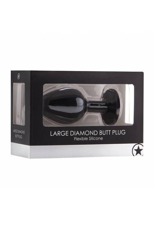 OUT183 "extra diamond plug" втулка анальная 1 шт.