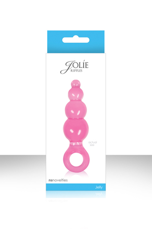 NS0500-24 "ripples small pink" стимулятор анальный 1 шт.