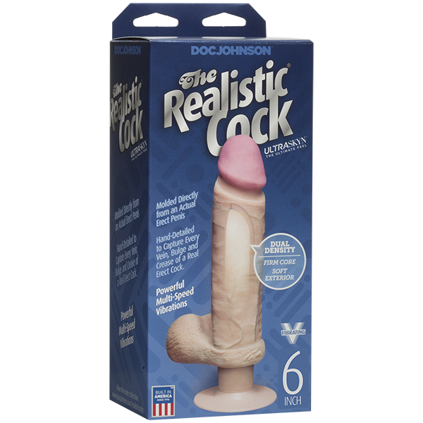 Вибратор The Realistic® Cock Vibrating 6” (DJ1160-01)