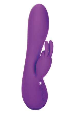 Вибратор Impress Petite Rabbit перезарежаемый, фиолетовый