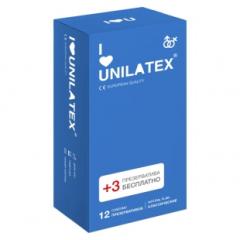 Классические презервативы Unilatex Natural Plain - 12 шт