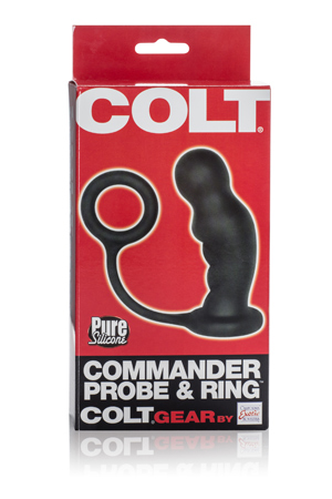 Анальная пробка COLT Commander Probe & Ring с эрек (SE6865-10)