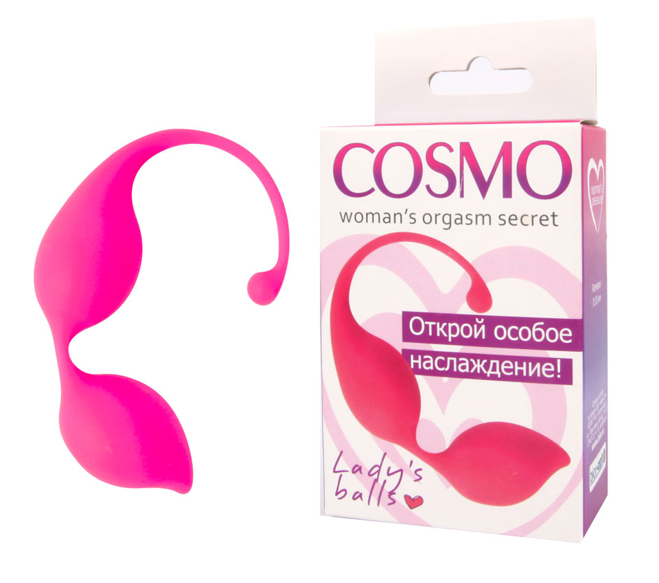 Шарики вагинальные, розовые D 30 мм (CSM-23005-25)